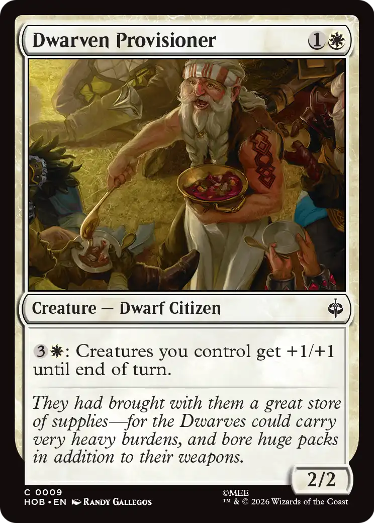 Dwarven Provisioner [The Hobbit] | Exor Games Dartmouth