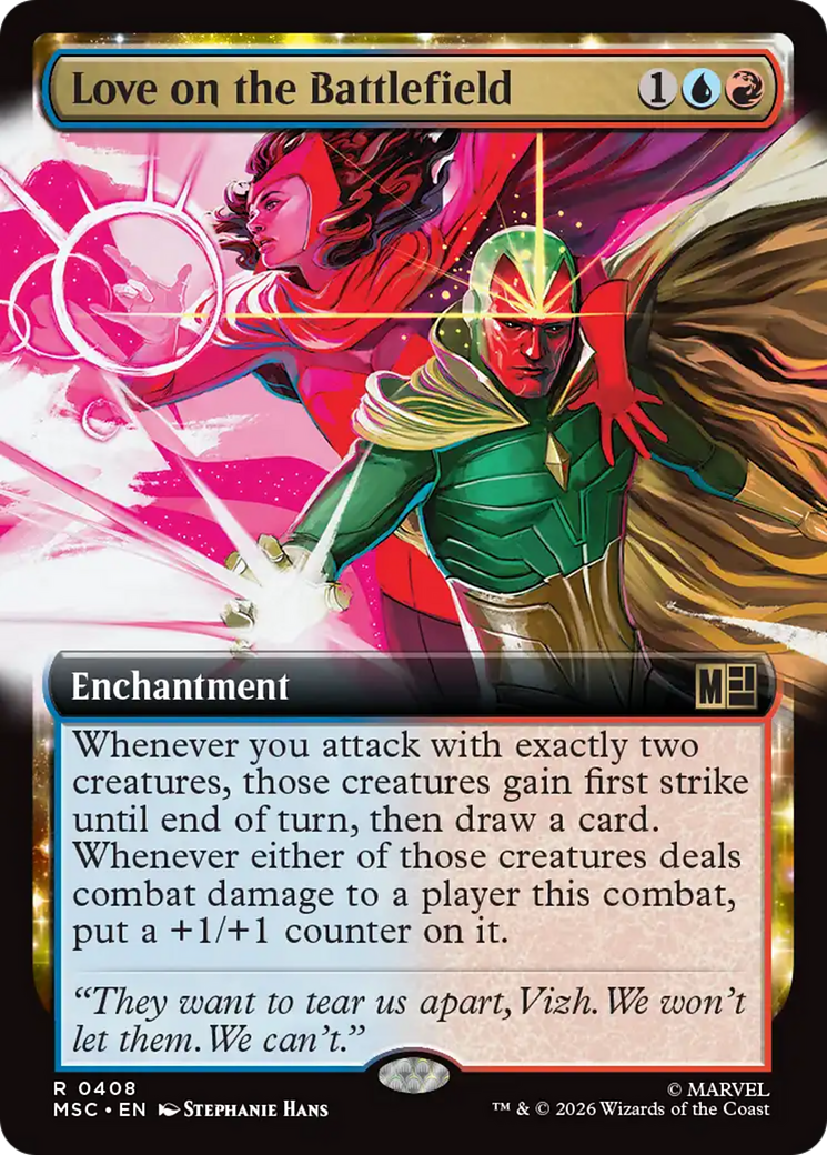 Love on the Battlefield (Extended Art) [Marvel Super Heroes Commander] | Exor Games Dartmouth