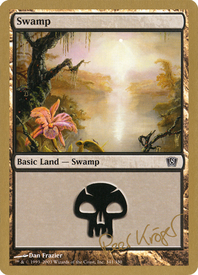 Swamp (pk341) (Peer Kroger) [World Championship Decks 2003] | Exor Games Dartmouth