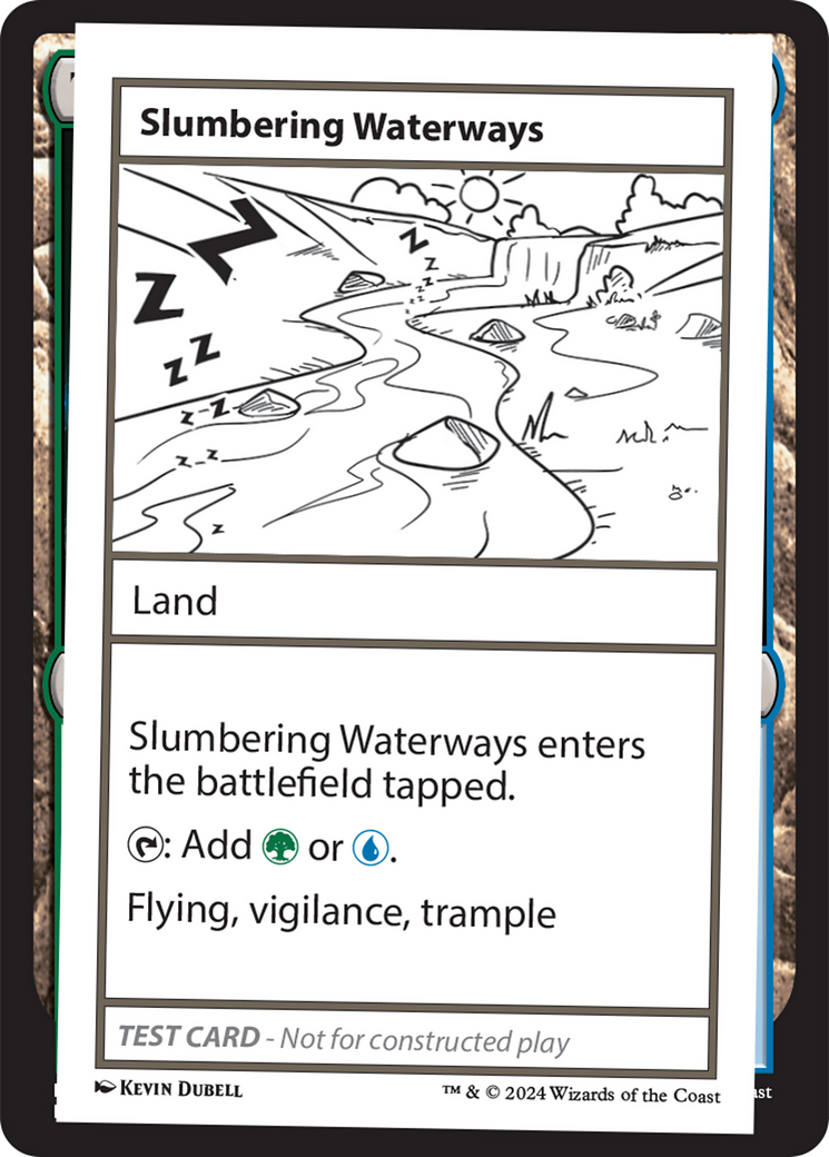 Slumbering Waterways [Mystery Booster 2 Playtest Cards] | Exor Games Dartmouth