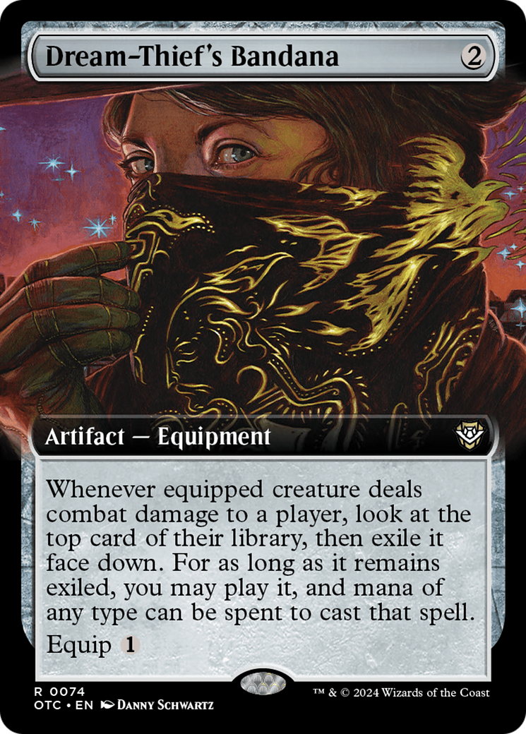 Dream-Thief's Bandana (Extended Art) [Outlaws of Thunder Junction Commander] | Exor Games Dartmouth