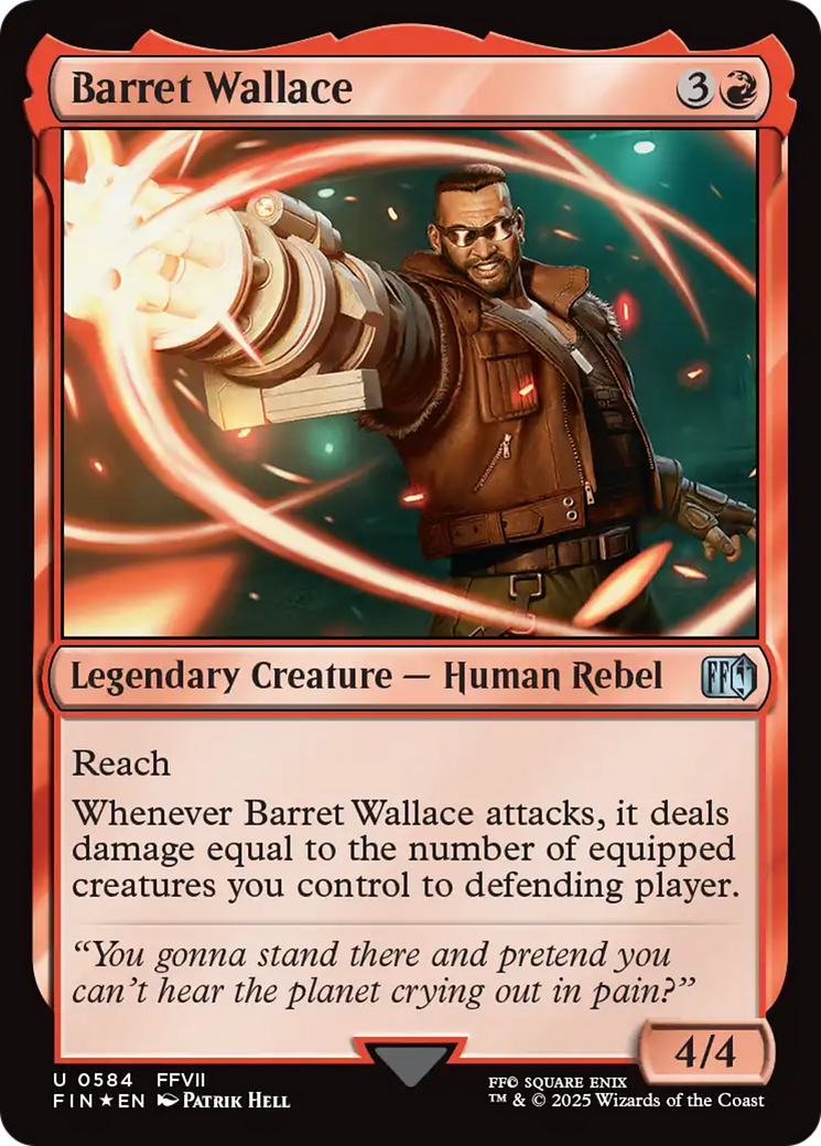 Barret Wallace (Surge Foil) [FINAL FANTASY] | Exor Games Dartmouth
