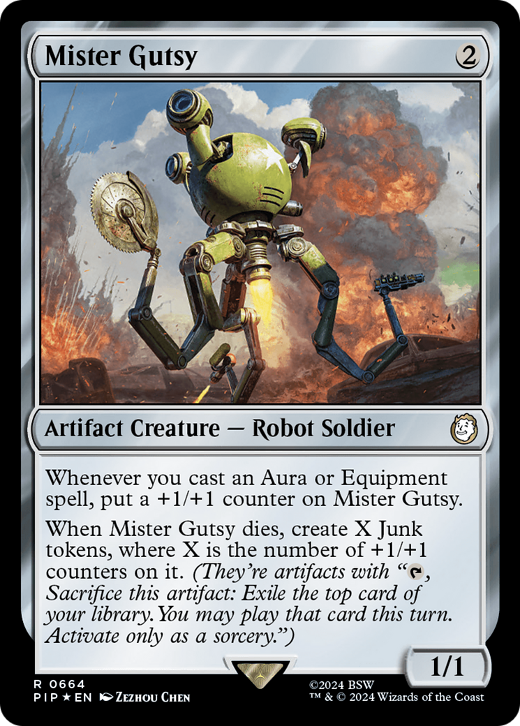 Mister Gutsy (Surge Foil) [Fallout] | Exor Games Dartmouth