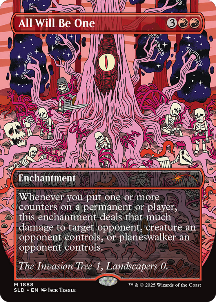 All Will Be One (Rainbow Foil) [Secret Lair Drop Series] | Exor Games Dartmouth