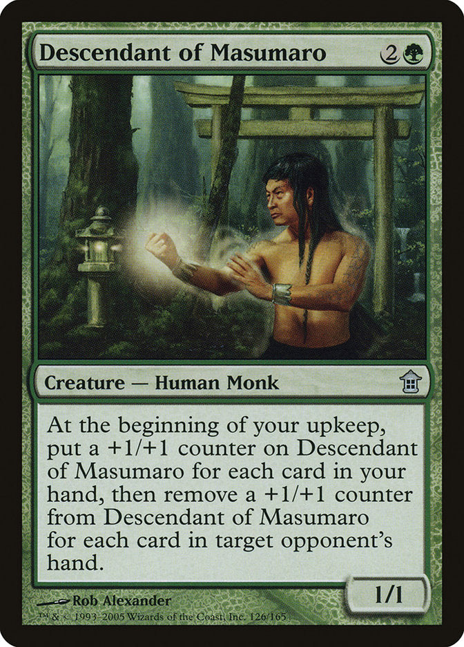 Descendant of Masumaro [Saviors of Kamigawa] | Exor Games Dartmouth