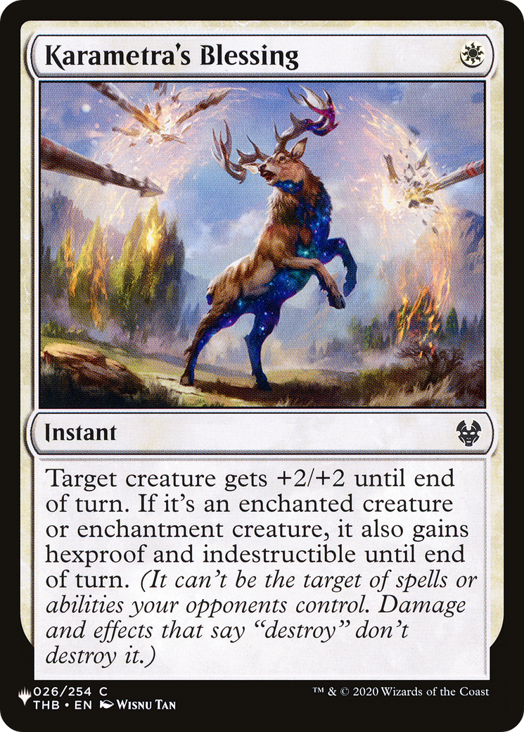 Karametra's Blessing [The List] | Exor Games Dartmouth