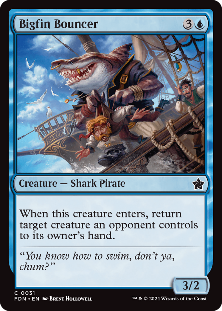 Bigfin Bouncer [Foundations] | Exor Games Dartmouth