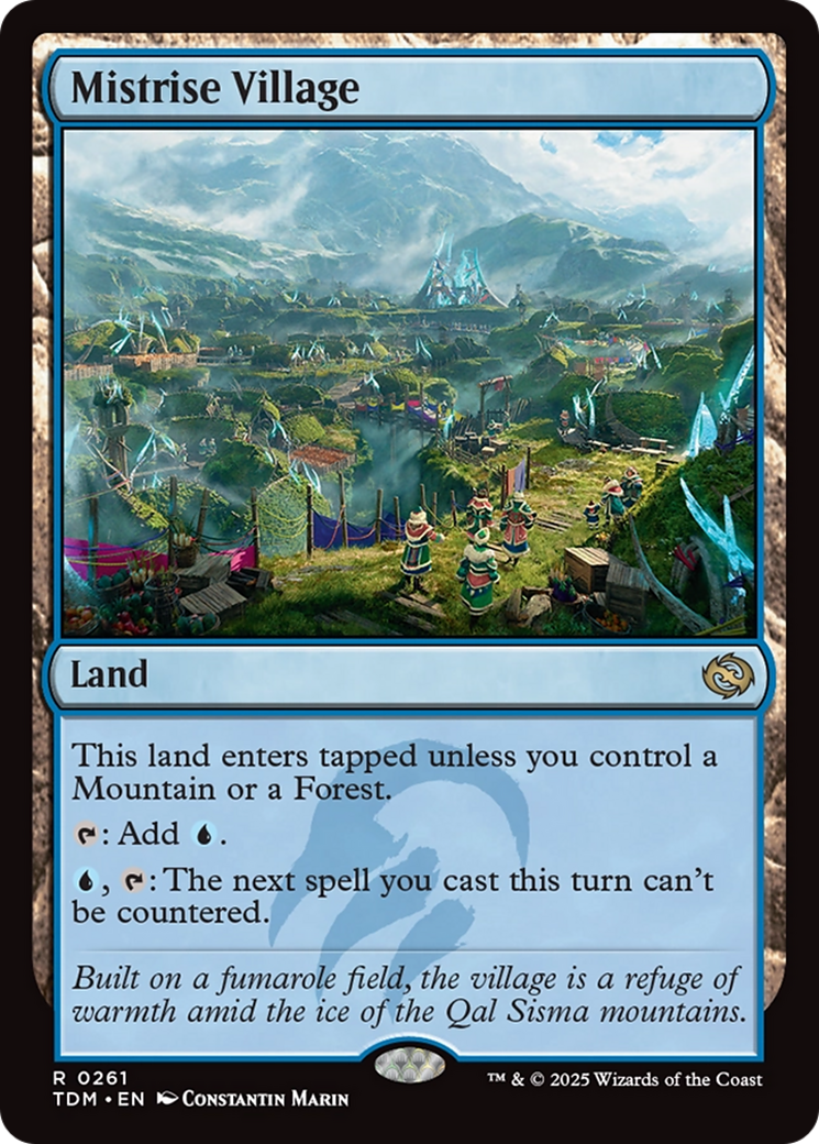 Mistrise Village [Tarkir: Dragonstorm] | Exor Games Dartmouth