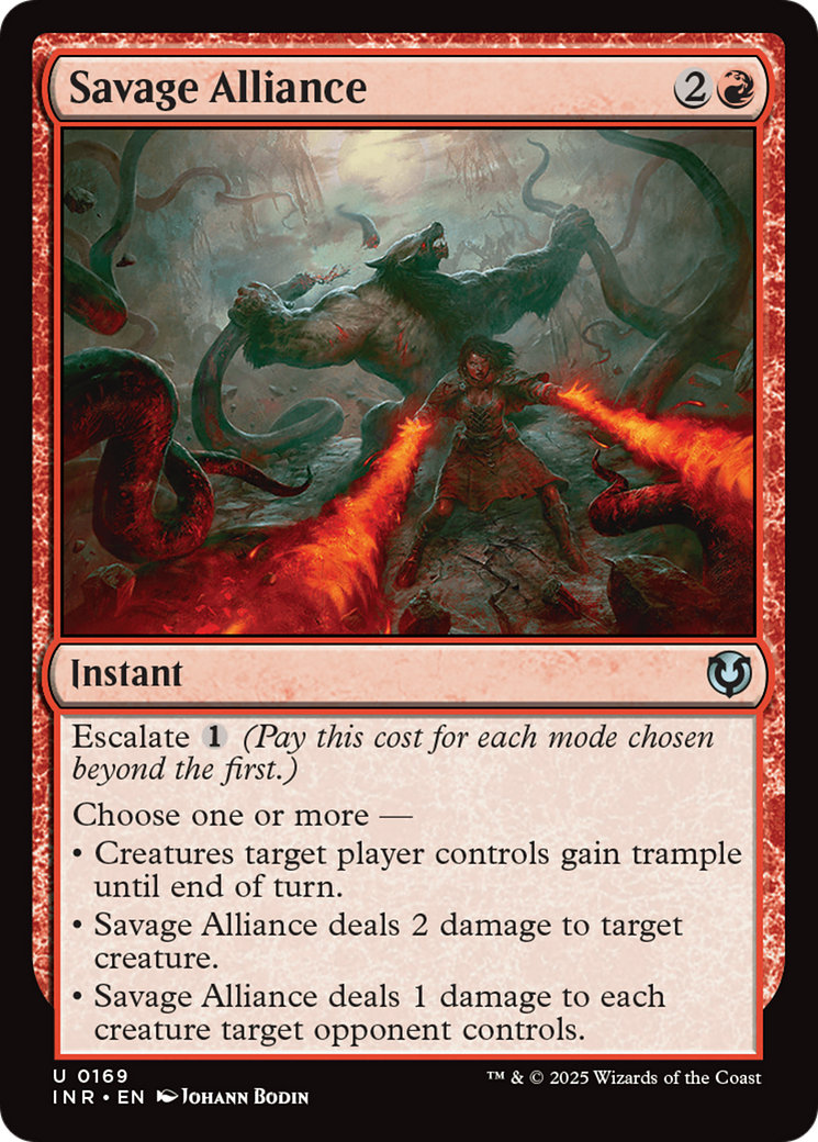 Savage Alliance [Innistrad Remastered] | Exor Games Dartmouth