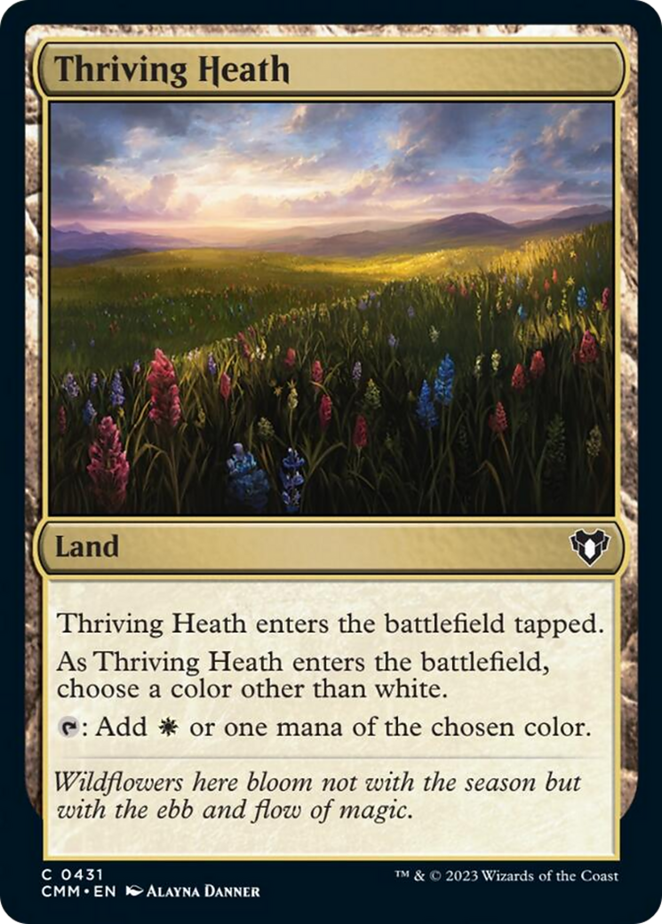 Thriving Heath [Commander Masters] | Exor Games Dartmouth