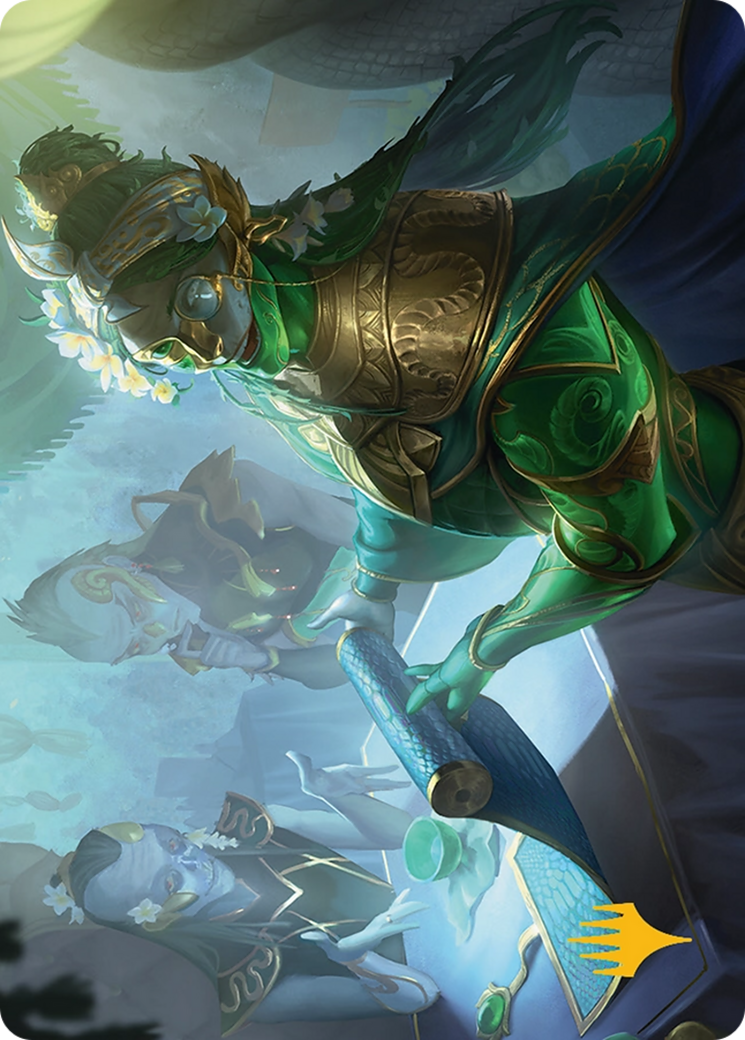 Sibsig Appraiser Art Card (8/54) [Tarkir: Dragonstorm Art Series] | Exor Games Dartmouth