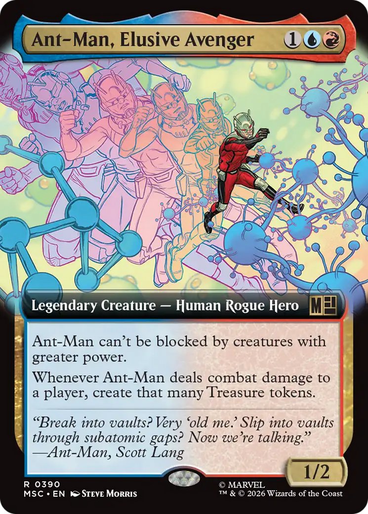 Ant-Man, Elusive Avenger (Extended Art) [Marvel Super Heroes Commander] | Exor Games Dartmouth