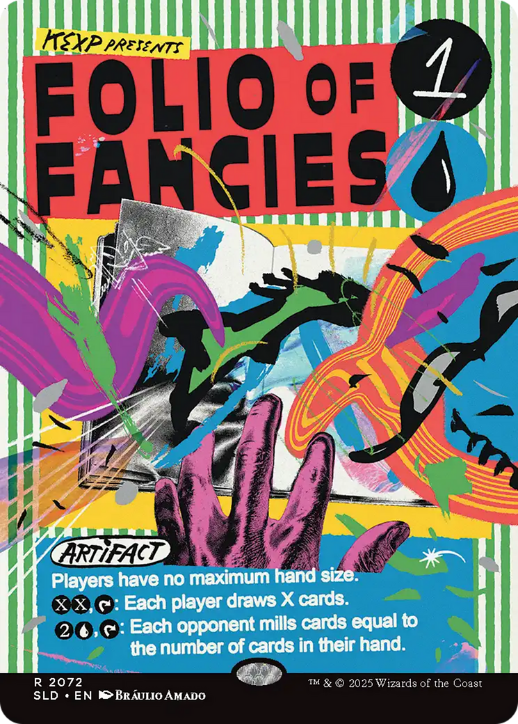 Folio of Fancies (Rainbow Foil) [Secret Lair Drop Series] | Exor Games Dartmouth