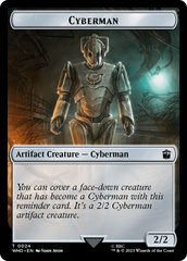 Dalek // Cyberman Double-Sided Token [Doctor Who Tokens] | Exor Games Dartmouth