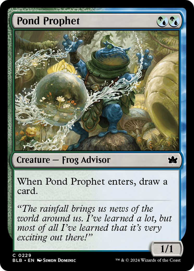 Pond Prophet [Bloomburrow] | Exor Games Dartmouth