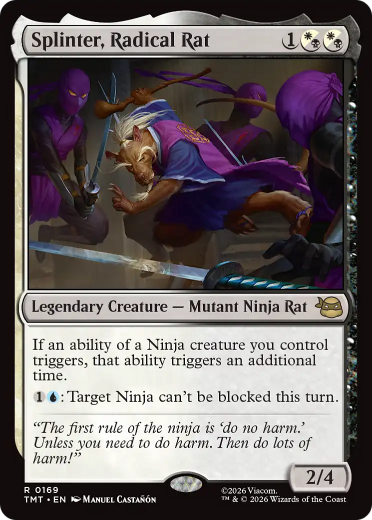 Splinter, Radical Rat [Teenage Mutant Ninja Turtles] | Exor Games Dartmouth