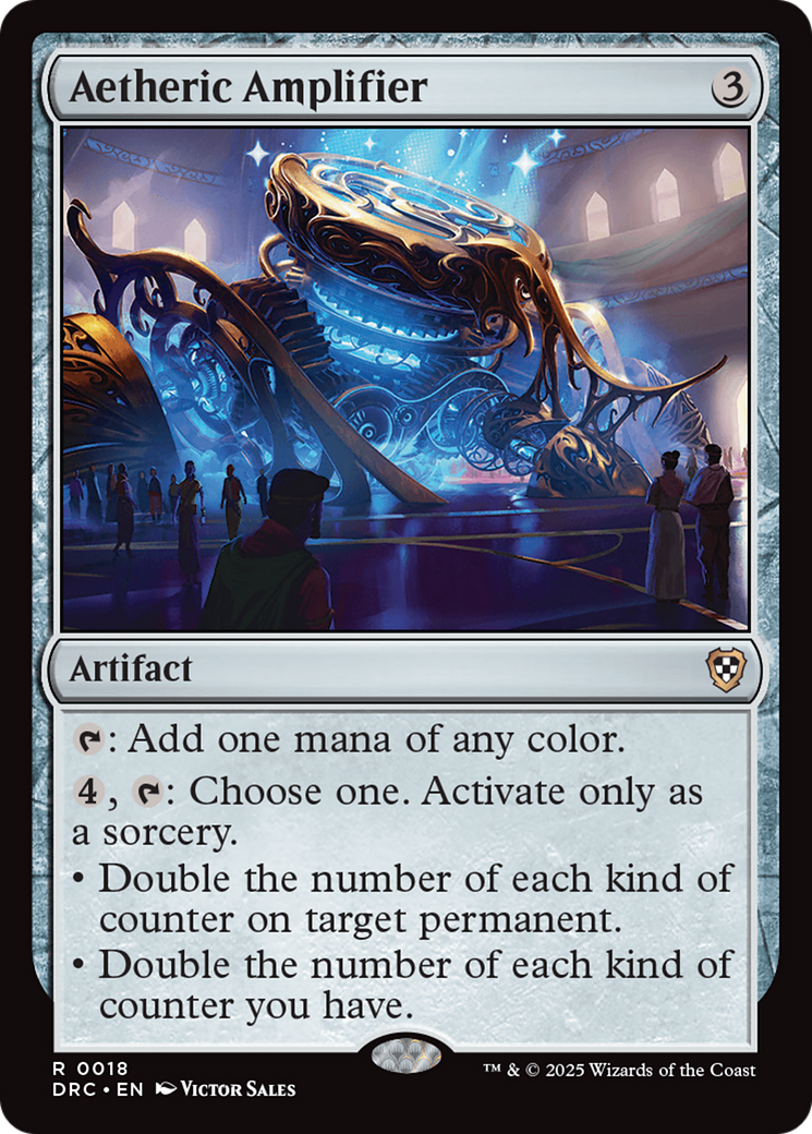 Aetheric Amplifier [Aetherdrift Commander] | Exor Games Dartmouth