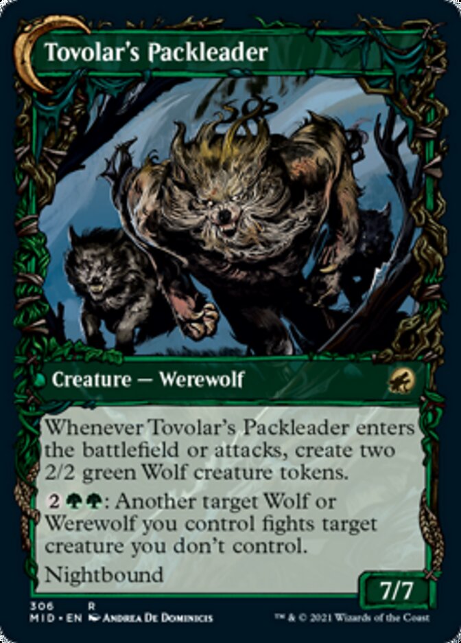 Tovolar's Huntmaster // Tovolar's Packleader (Showcase Equinox) [Innistrad: Midnight Hunt] | Exor Games Dartmouth