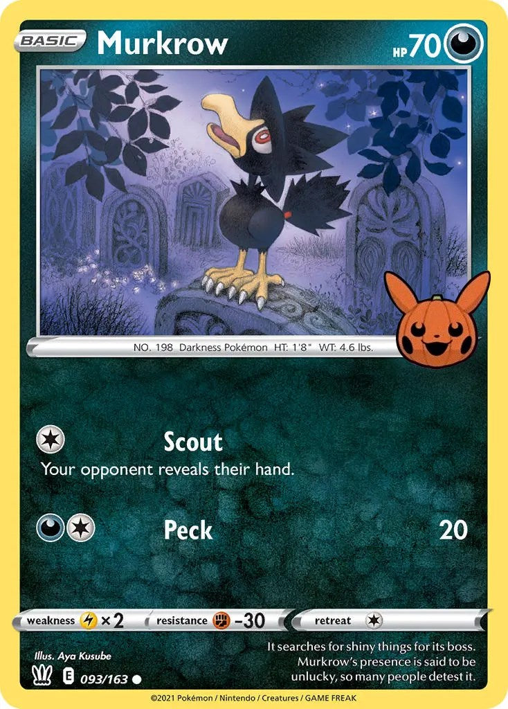 Murkrow (093/163) [Trick or Trade] | Exor Games Dartmouth