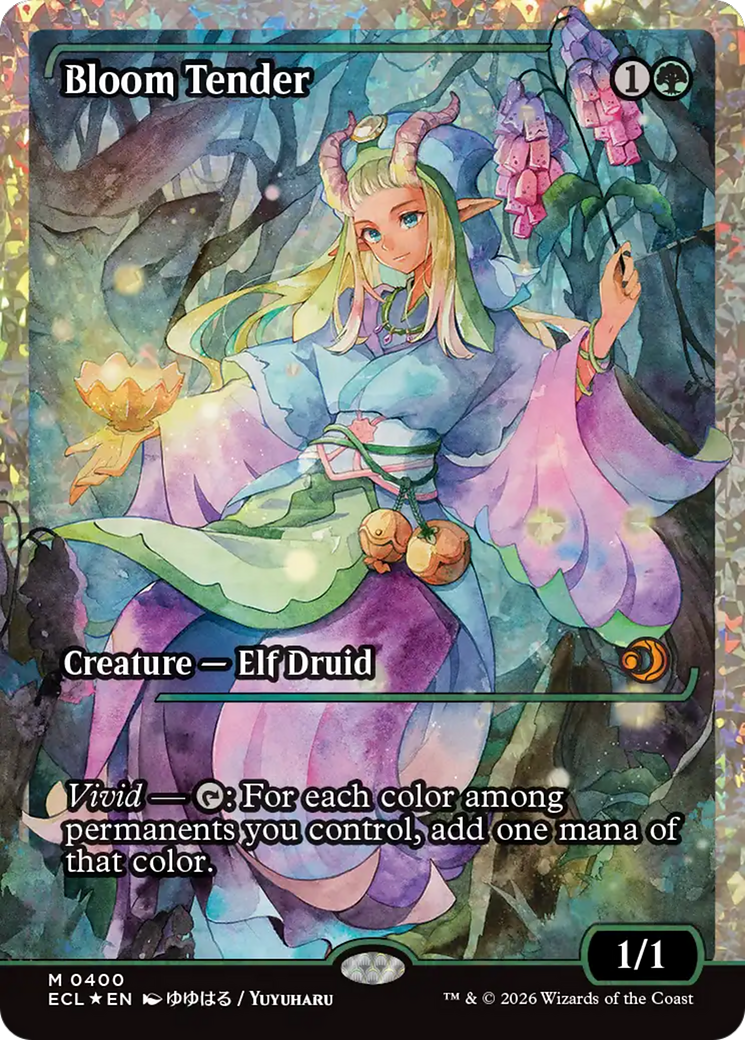 Bloom Tender (0400) (Showcase) (Fracture Foil) [Lorwyn Eclipsed] | Exor Games Dartmouth