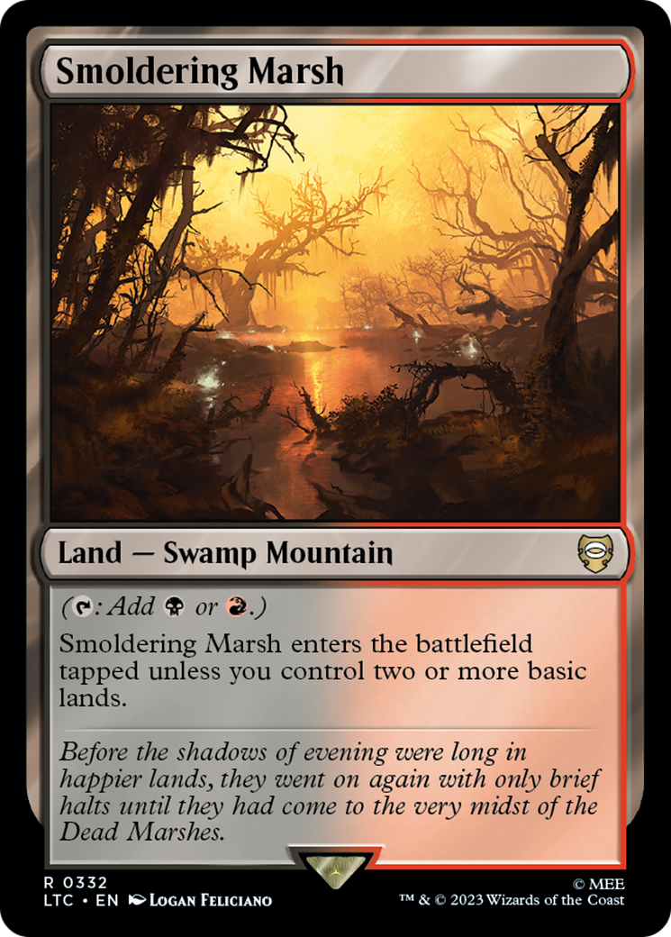 Smoldering Marsh [The Lord of the Rings: Tales of Middle-Earth Commander] | Exor Games Dartmouth