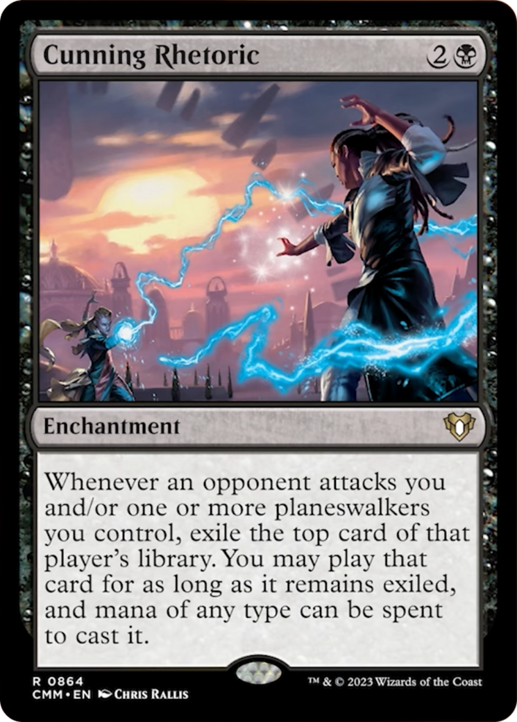Cunning Rhetoric [Commander Masters] | Exor Games Dartmouth