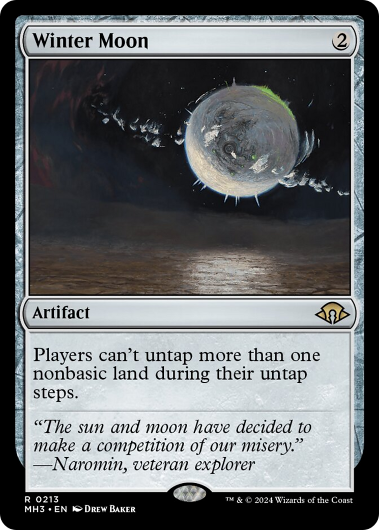 Winter Moon [Modern Horizons 3] | Exor Games Dartmouth