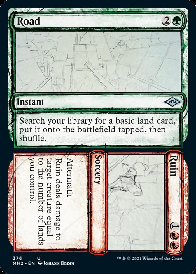 Road // Ruin (Sketch) [Modern Horizons 2] | Exor Games Dartmouth