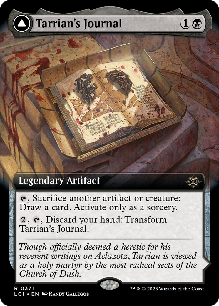 Tarrian's Journal // The Tomb of Aclazotz (Extended Art) [The Lost Caverns of Ixalan] | Exor Games Dartmouth