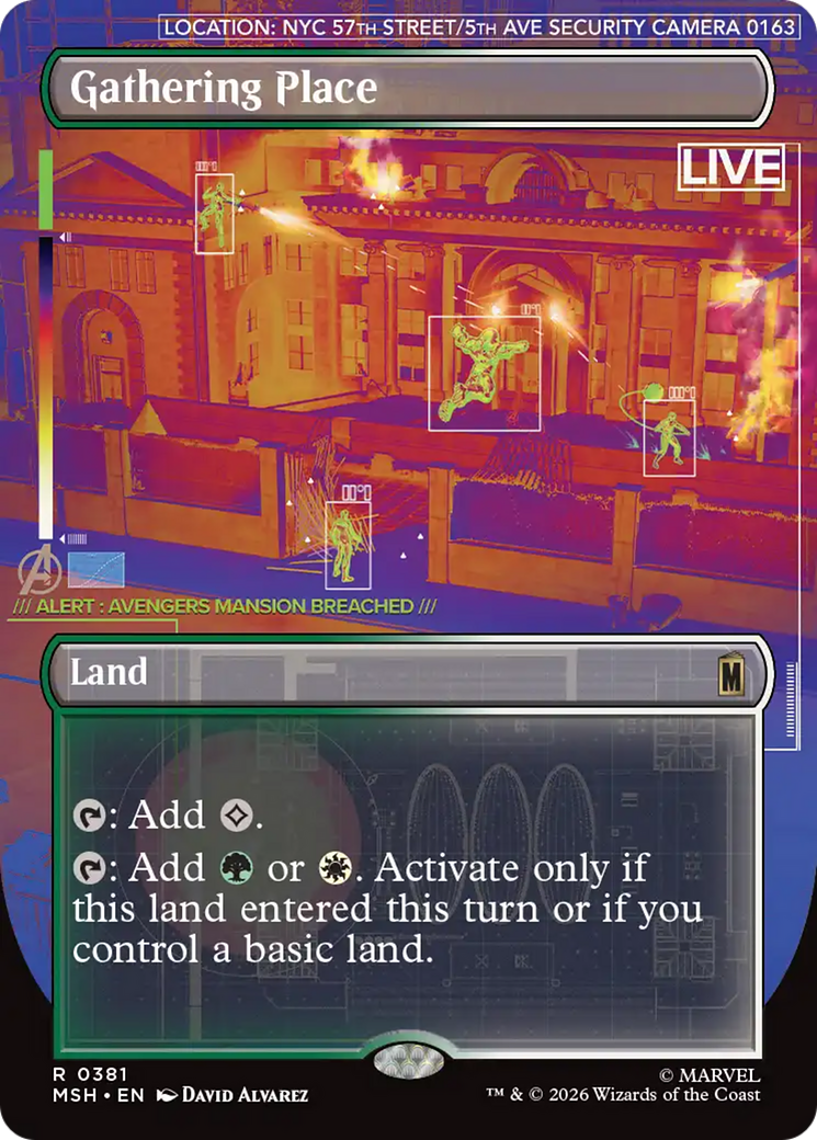 Gathering Place (Borderless) [Marvel Super Heroes] | Exor Games Dartmouth