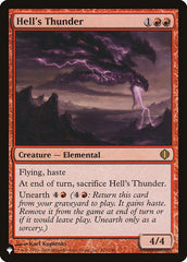 Hell's Thunder [The List] | Exor Games Dartmouth