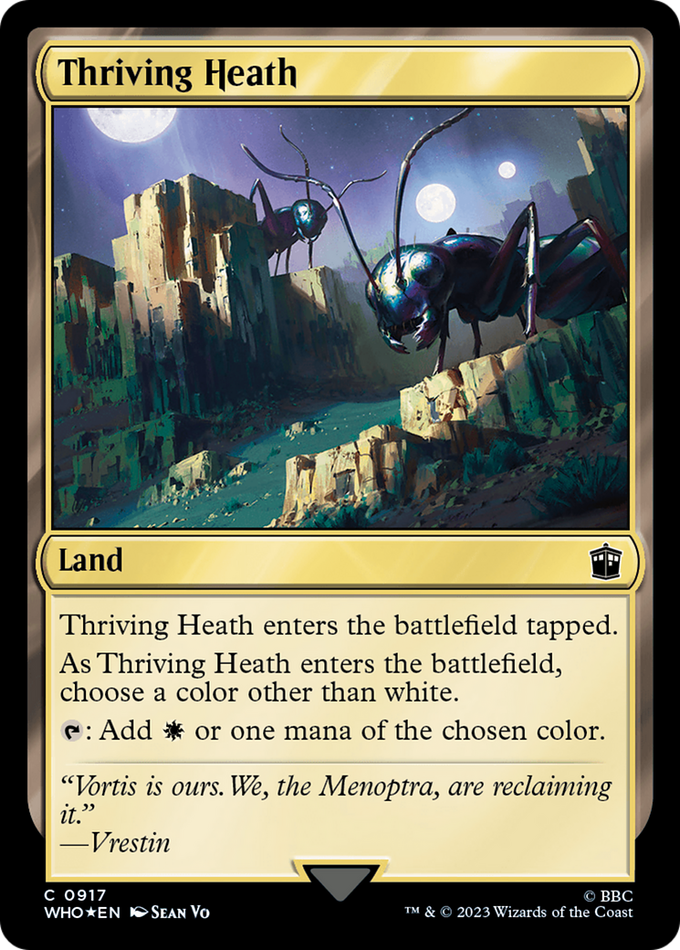 Thriving Heath (Surge Foil) [Doctor Who] | Exor Games Dartmouth