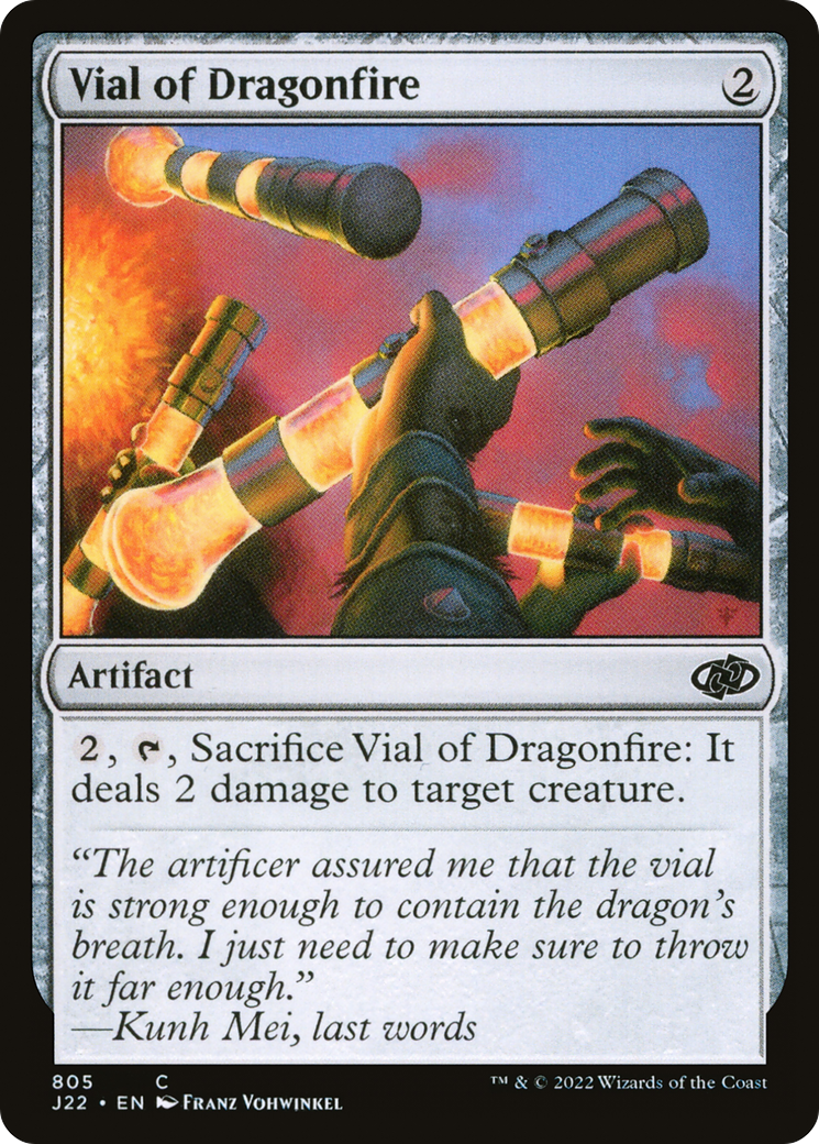 Vial of Dragonfire [Jumpstart 2022] | Exor Games Dartmouth