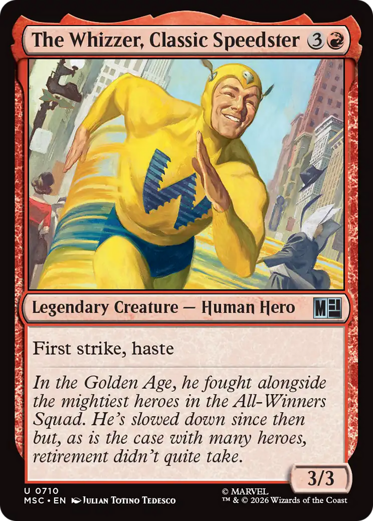 The Whizzer, Classic Speedster [Marvel Super Heroes Commander] | Exor Games Dartmouth