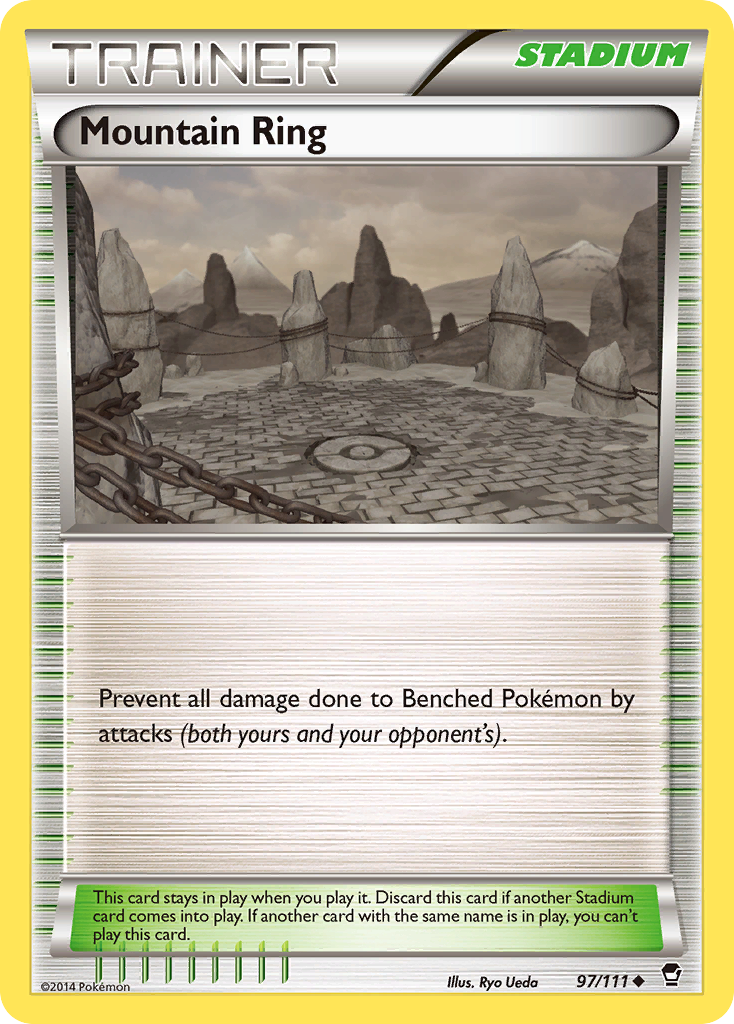 Mountain Ring (97/111) [XY: Furious Fists] | Exor Games Dartmouth