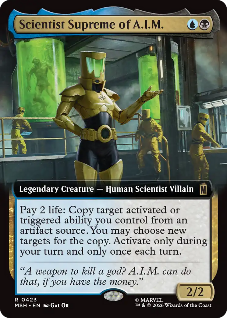 Scientist Supreme of A.I.M. (Extended Art) [Marvel Super Heroes] | Exor Games Dartmouth