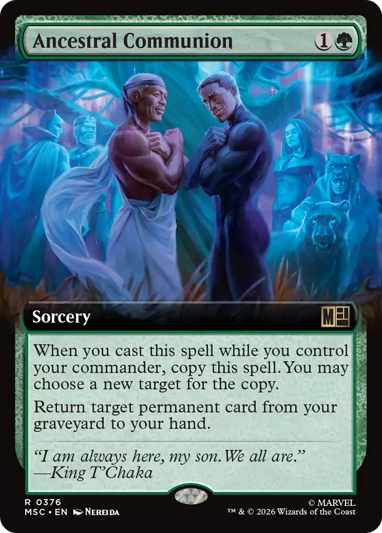 Ancestral Communion (Extended Art) [Marvel Super Heroes Commander] | Exor Games Dartmouth