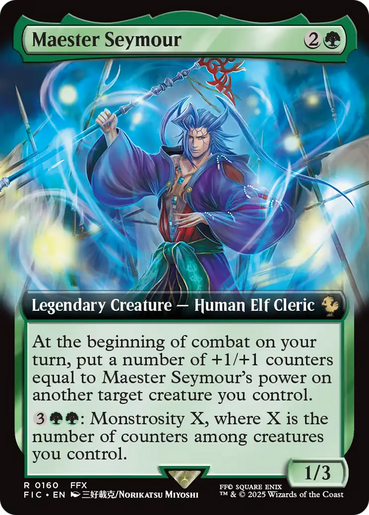 Maester Seymour (Extended Art) [FINAL FANTASY Commander] | Exor Games Dartmouth