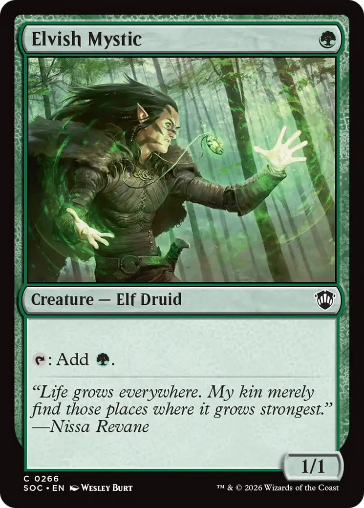 Elvish Mystic [Secrets of Strixhaven Commander] | Exor Games Dartmouth