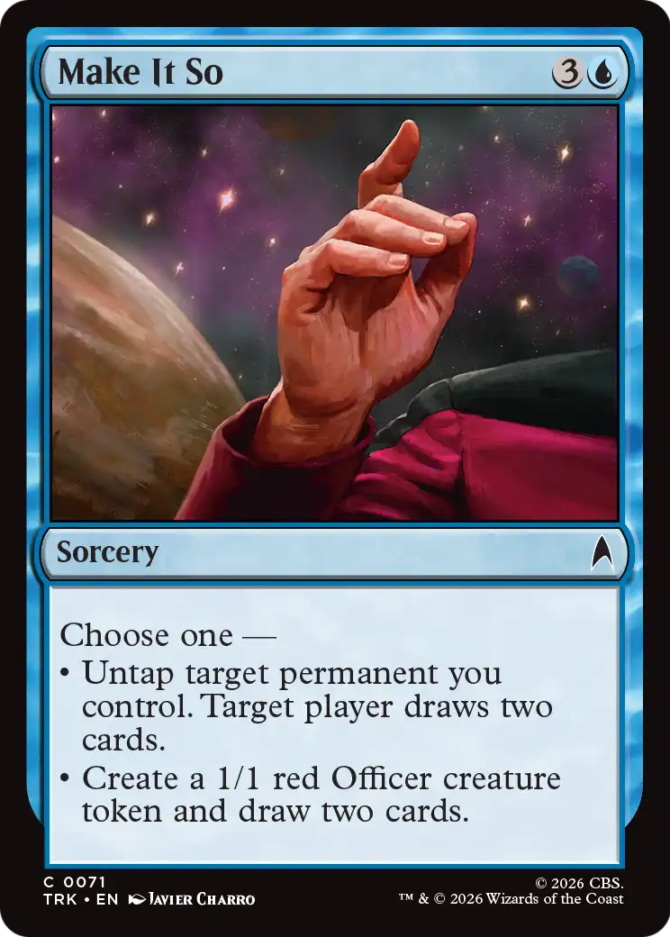 Make It So [Star Trek] | Exor Games Dartmouth