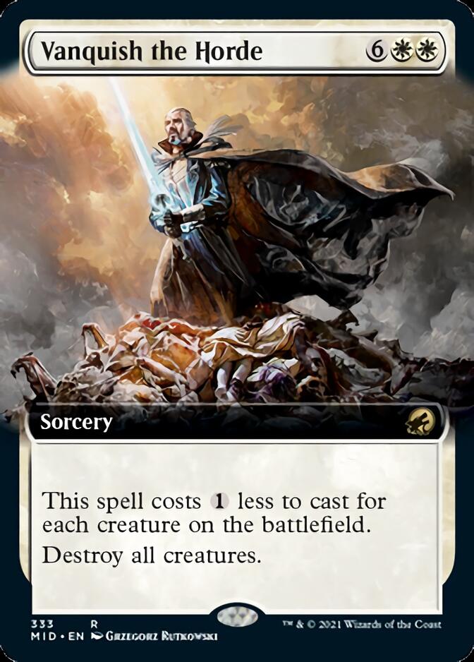 Vanquish the Horde (Extended Art) [Innistrad: Midnight Hunt] | Exor Games Dartmouth