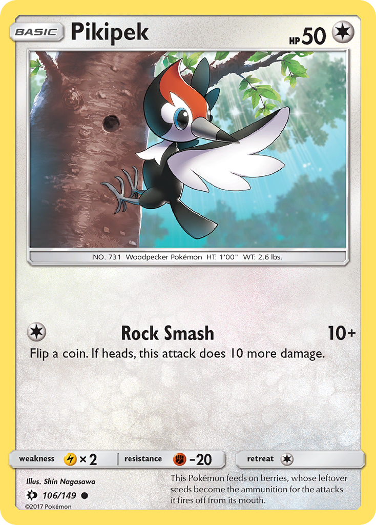 Pikipek (106/149) [Sun & Moon: Base Set] | Exor Games Dartmouth