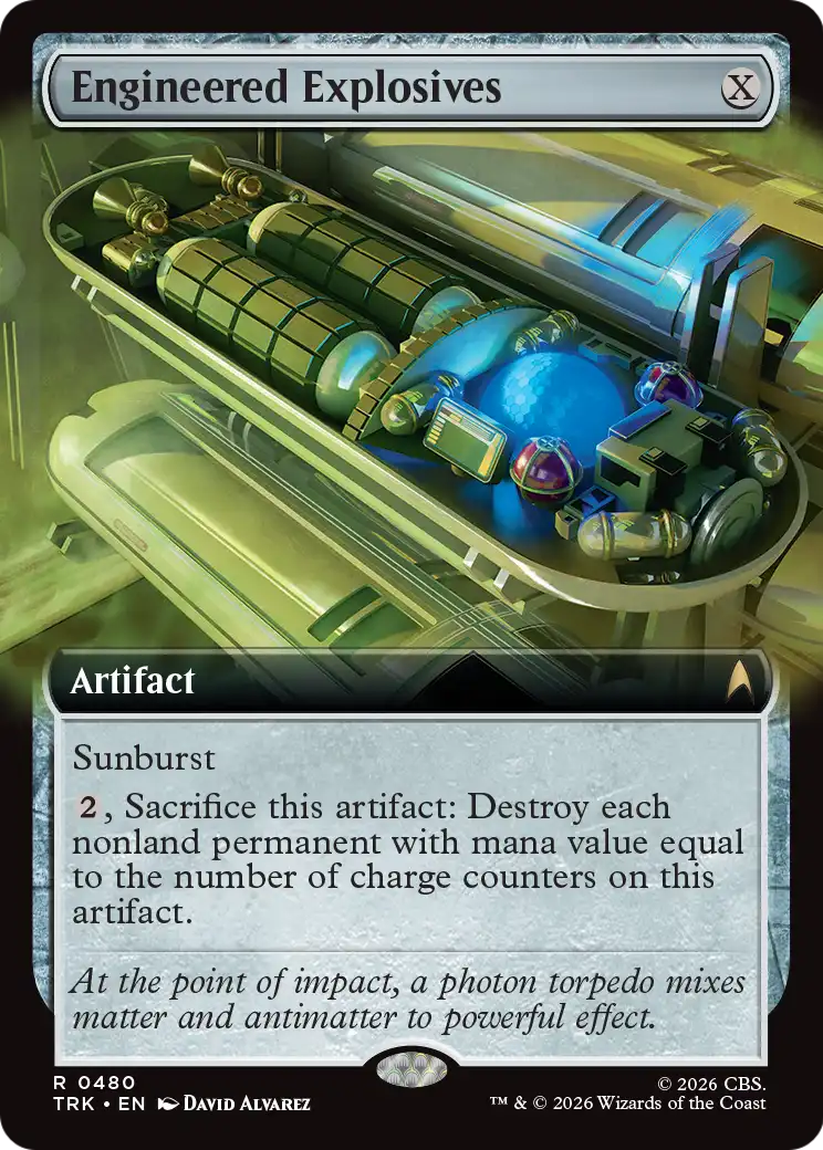 Engineered Explosives (Extended Art) [Star Trek] | Exor Games Dartmouth