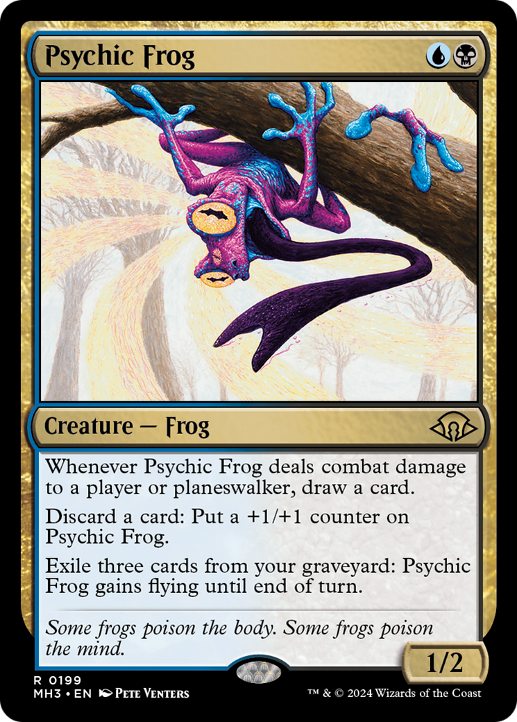 Psychic Frog [Modern Horizons 3] | Exor Games Dartmouth