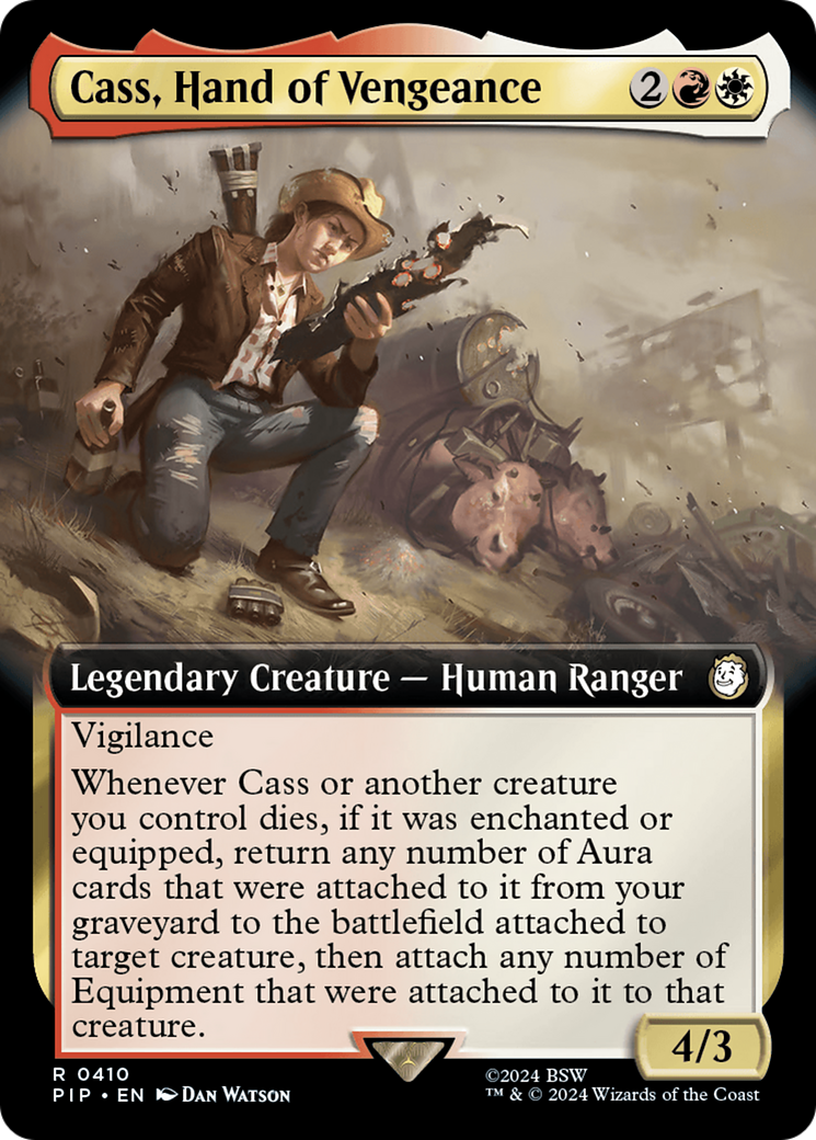 Cass, Hand of Vengeance (Extended Art) [Fallout] | Exor Games Dartmouth