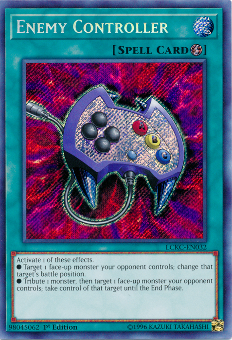 Enemy Controller [LCKC-EN032] Secret Rare | Exor Games Dartmouth