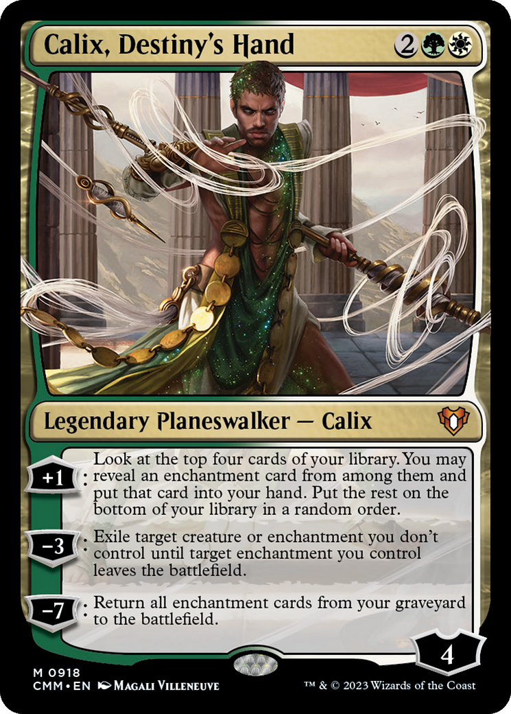 Calix, Destiny's Hand [Commander Masters] | Exor Games Dartmouth