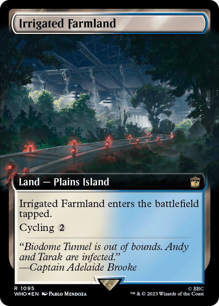 Irrigated Farmland (Extended Art) (Surge Foil) [Doctor Who] | Exor Games Dartmouth