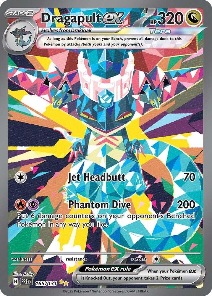 Dragapult ex (165/131) [Scarlet & Violet: Prismatic Evolutions] | Exor Games Dartmouth