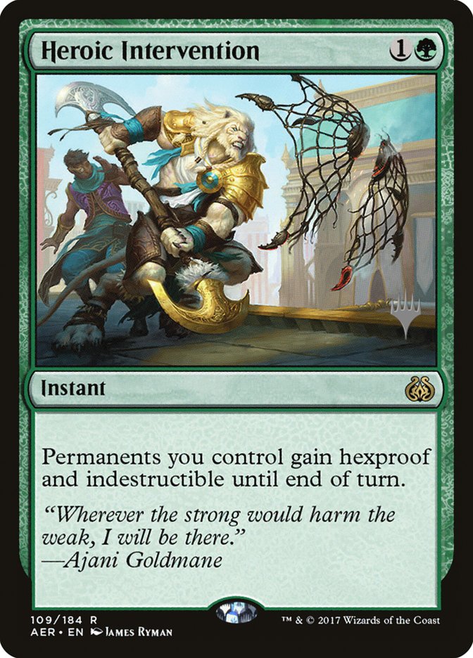 Heroic Intervention (Promo Pack) [Aether Revolt Promos] | Exor Games Dartmouth